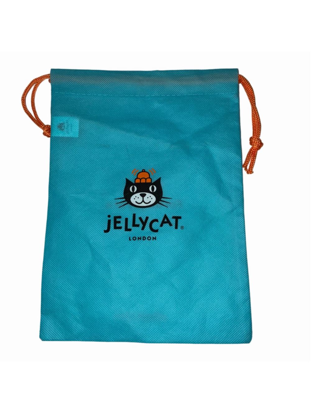 Jellycat Dust Bag 10” tall Blue Orange